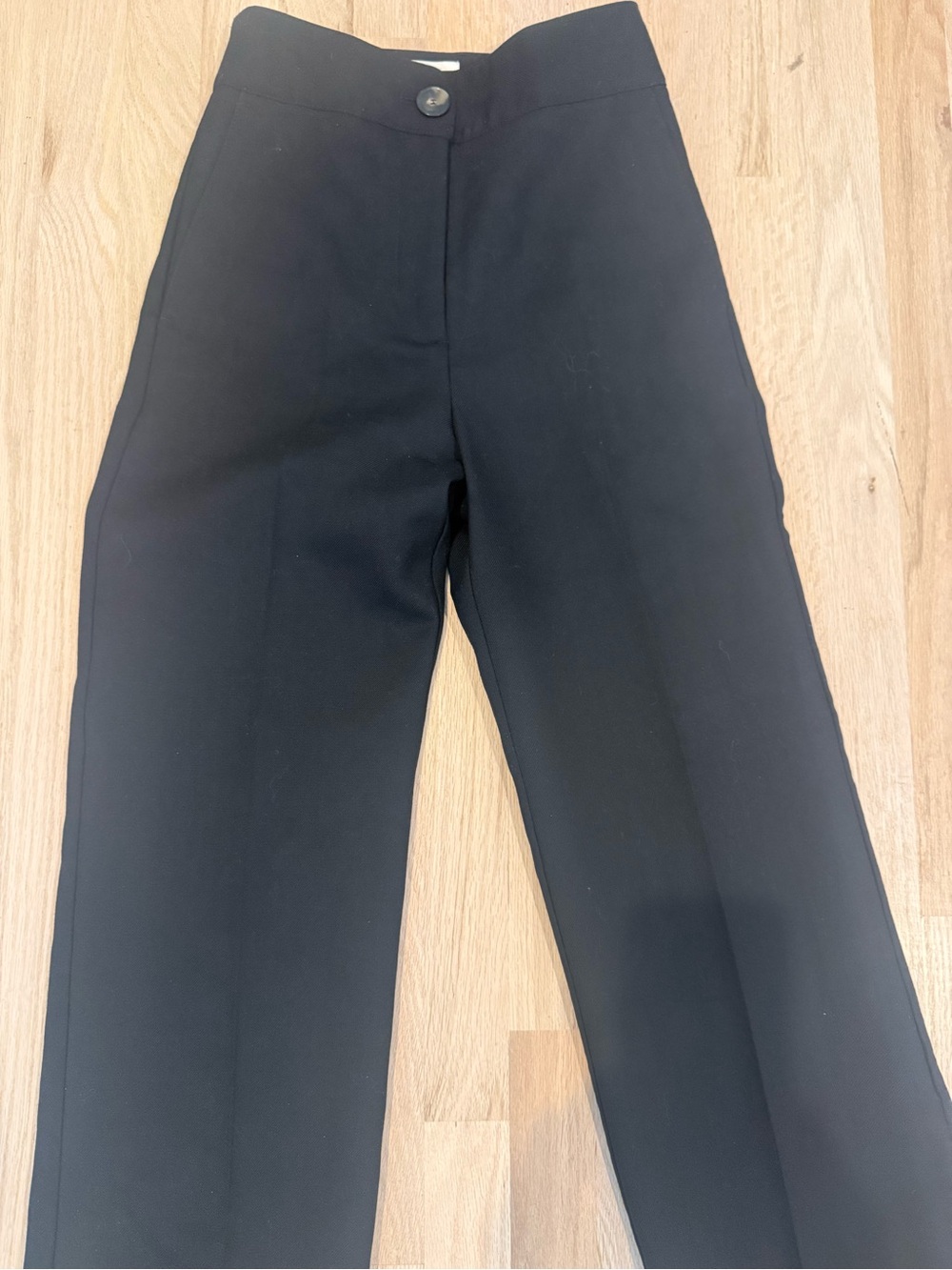 Sezane Damon Wide-Cuff Trousers - sz 34 Women's - Picture 6 of 12